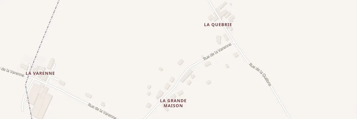 Plan du 1 Rue de la Varenne à Champigny-sur-Veude