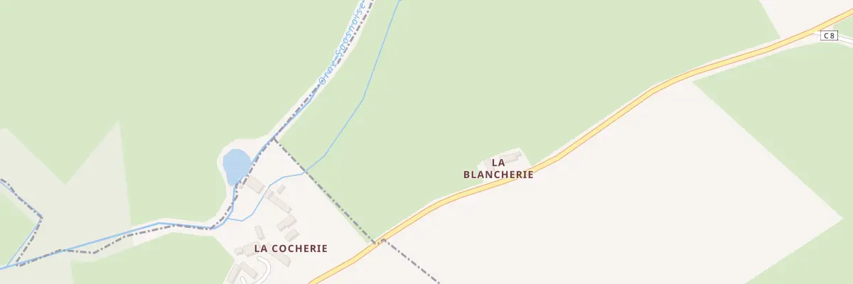 Plan du 5139 La Blancherie à Saint-Aignan