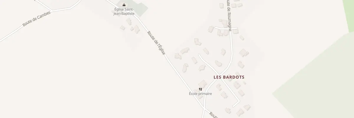 Plan du 140 Rte de l’Église à Puysserampion