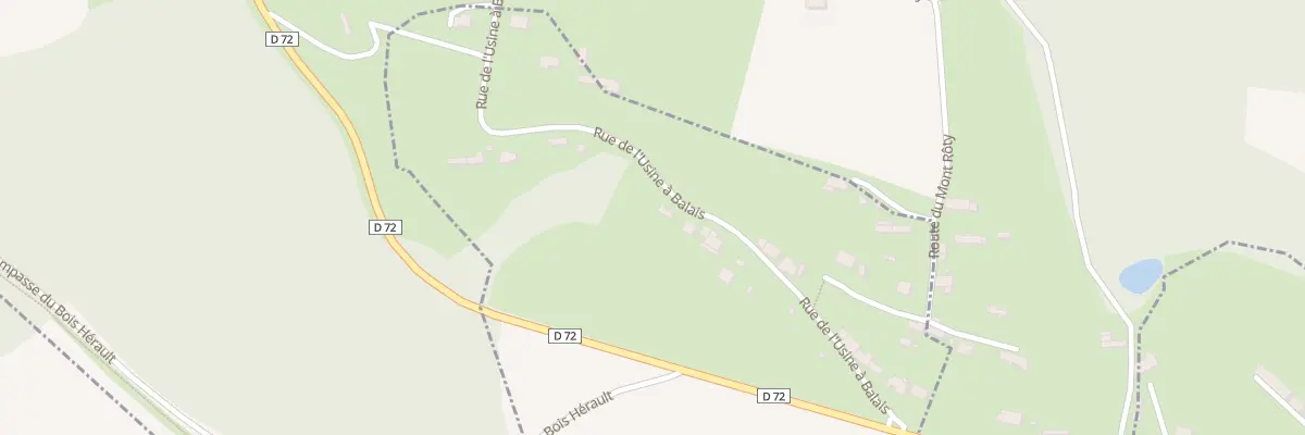 Plan du 221 Rte de l’Usine à Balais à Fongueusemare