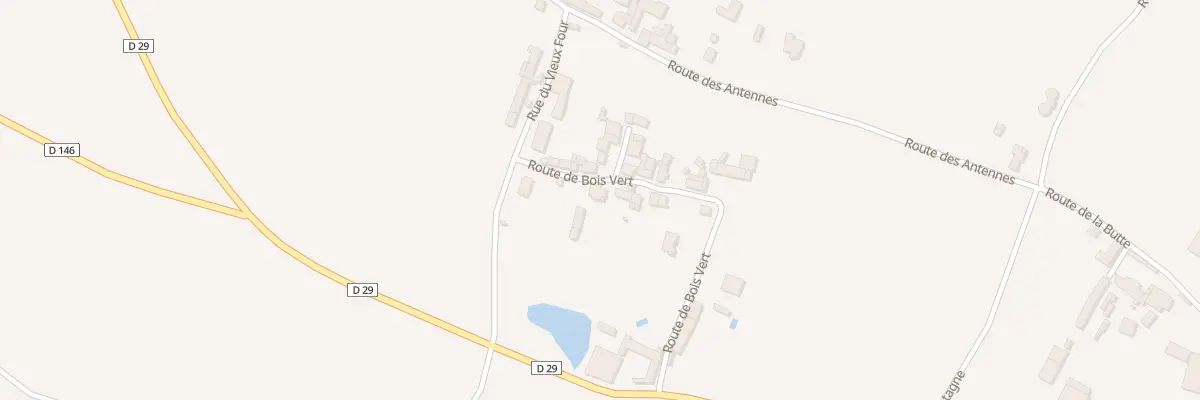 Plan du 4 Rte de Bois Vert à Champagné-Saint-Hilaire