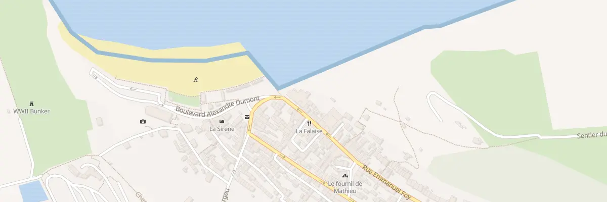 Plan du 3 Rue Emmanuel Foy à Yport