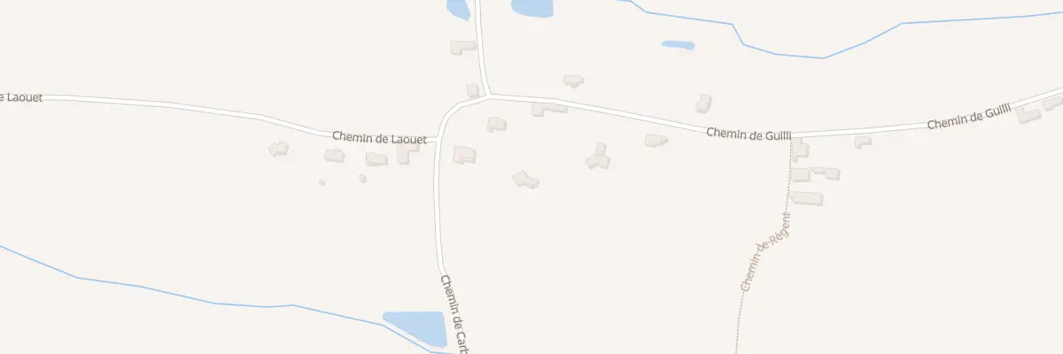 Plan du 33 Che de Guilli à Laas