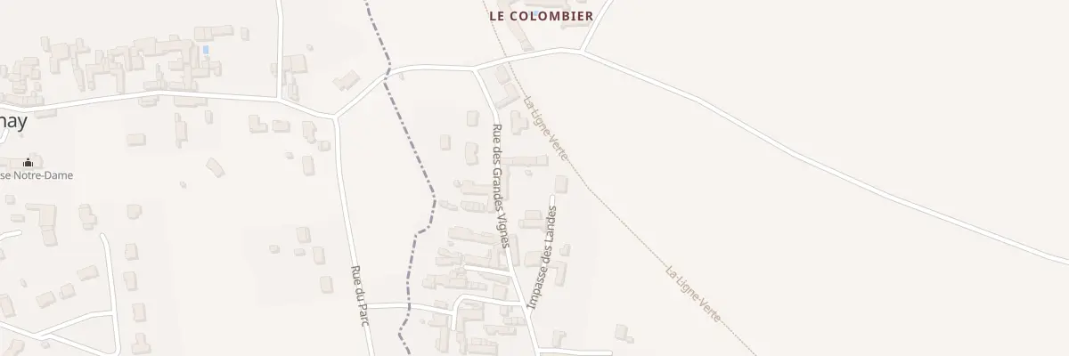 Plan du 222 La Jutiere à Doussay