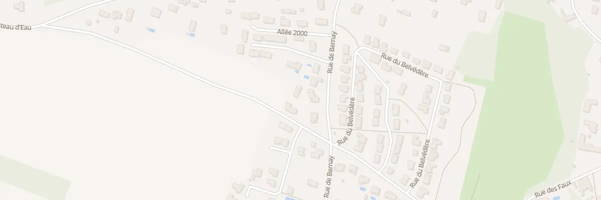 Plan du 2 Che du Champ de Fouillou à Iteuil