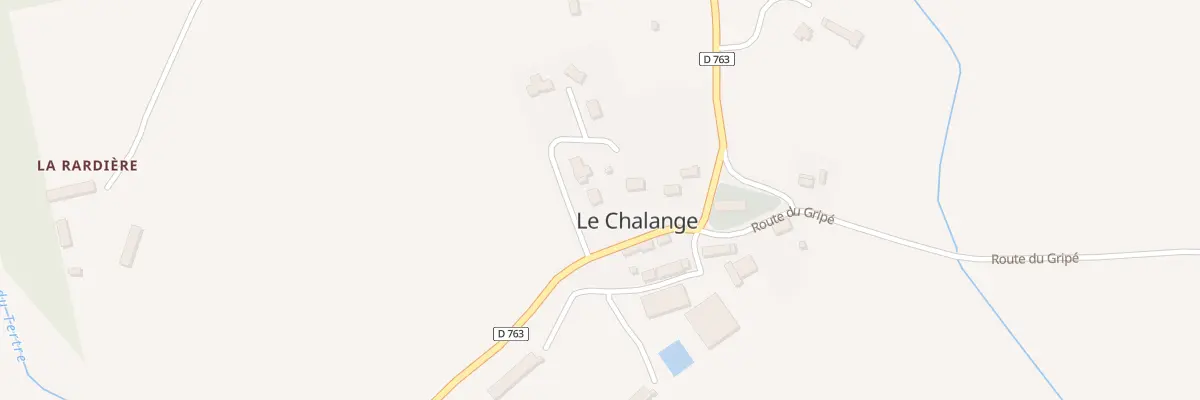 Plan du 1 Imp de La Clincherie au Chalange