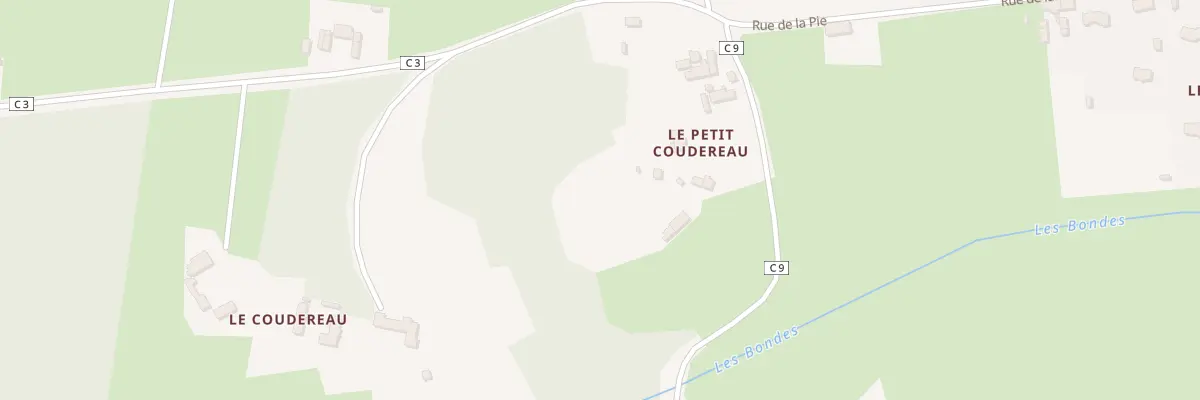 Plan du 10 Le Petit Coudereau à Brette-les-Pins