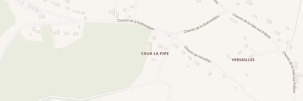 Plan du 525T Che de la Haie aux Prêtres à Firfol
