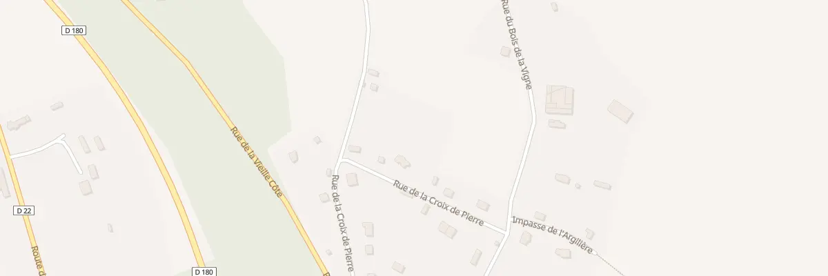 Plan du 245 Rue de la Croix de Pierre à Fiquefleur-Équainville