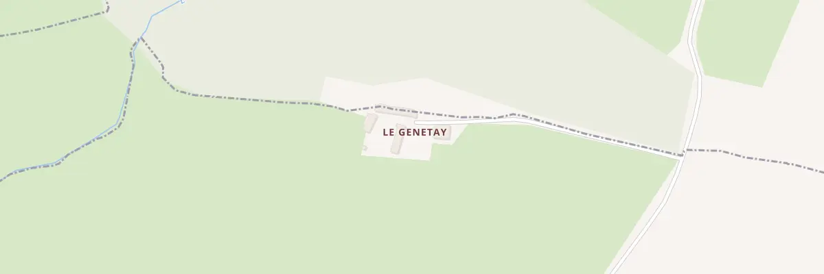 Plan du 5092 Le Genetay à Villaines-la-Carelle