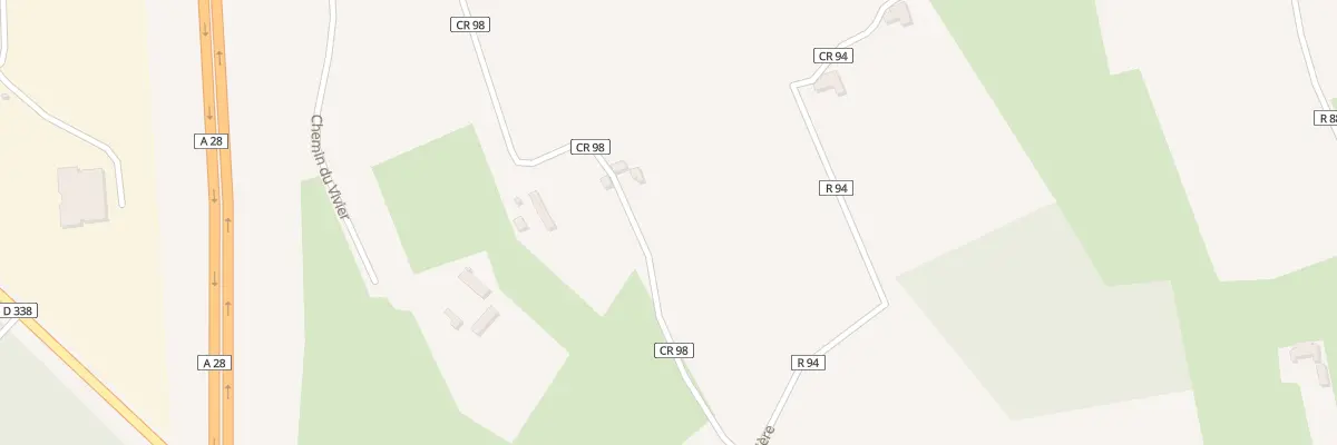 Plan du 241 Che de l’Hopitalerie à Écommoy