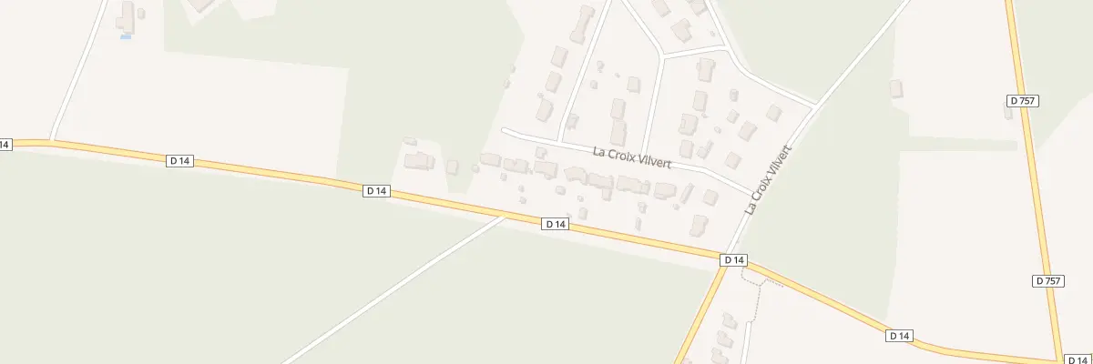 Plan du 10 La Croix Vilvert à Orches