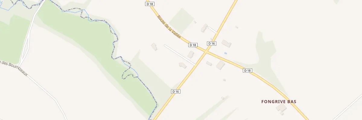 Plan du 46 Rte du Pont à Thénac