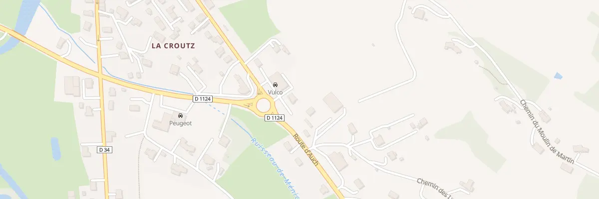 Plan du 29 Rte d’Auch à Vic-Fezensac