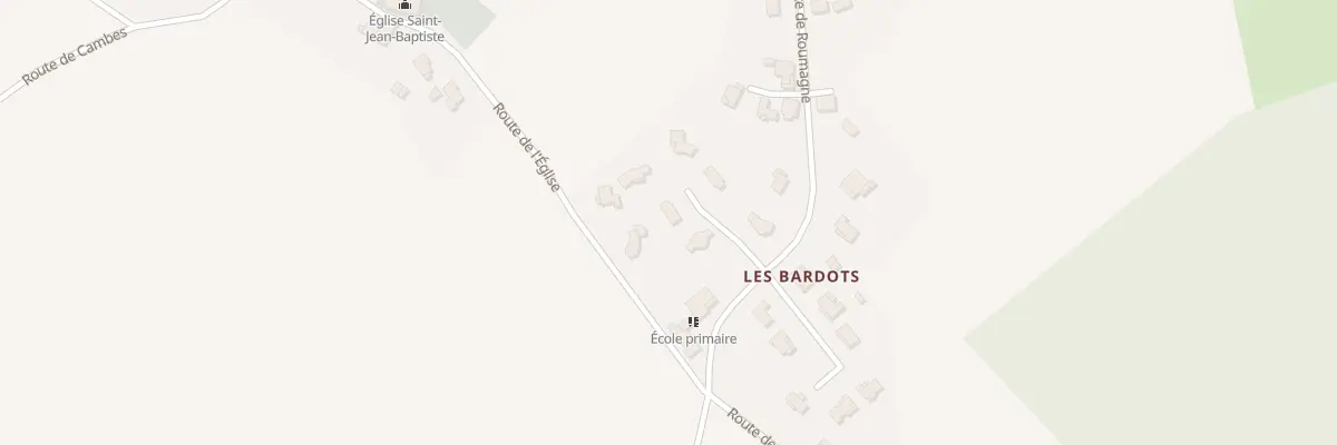 Plan du 9998 Le Bourg à Puysserampion