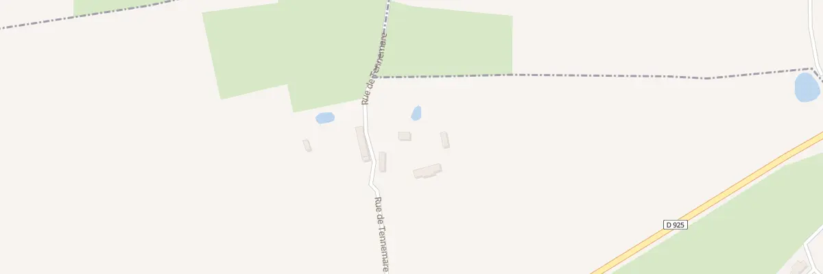 Plan du 238 Rte de Tennemare à Saint-Sauveur-d’Émalleville
