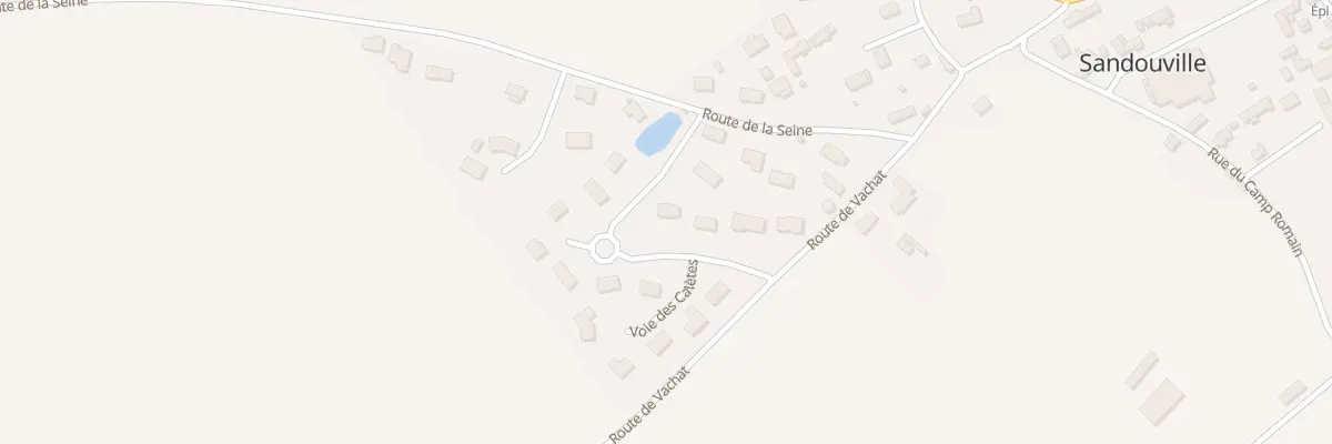 Plan du 16 Voie des Calètes à Sandouville