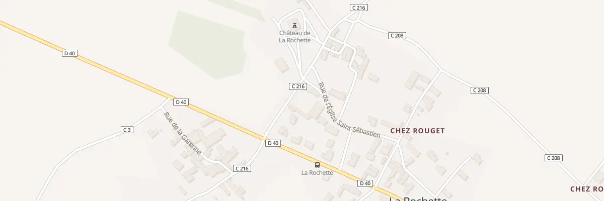 Plan du 82 Rte du Pont-Vieux à La Rochette