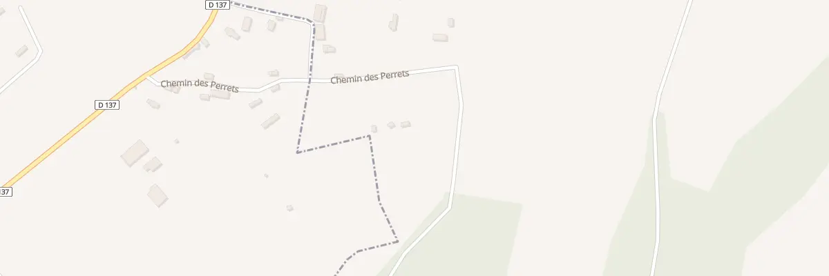 Plan du 380 Che des Perrets à Courtonne-la-Meurdrac
