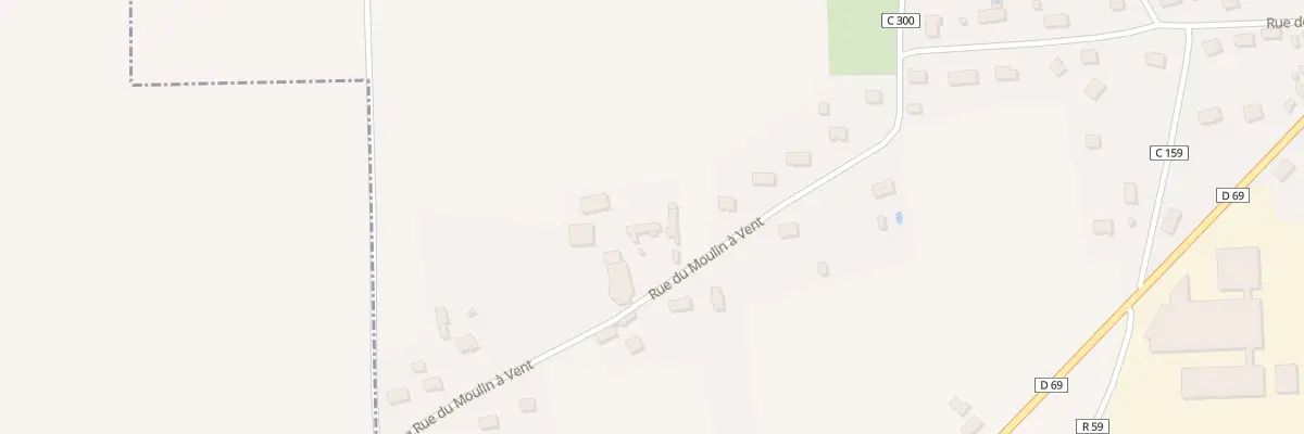 Plan du 19 Rue du Moulin à Vent à Savigné-sur-Lathan