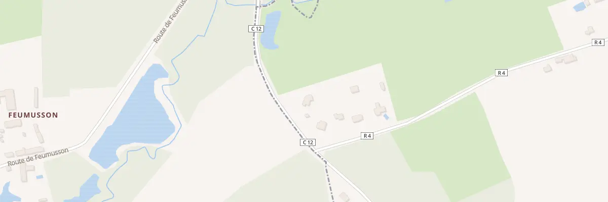 Plan du 552 Rte de Savigne à Fatines