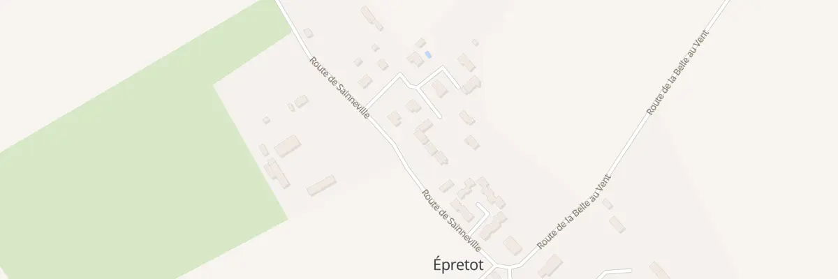 Plan du 154 Rte de Sainneville à Épretot
