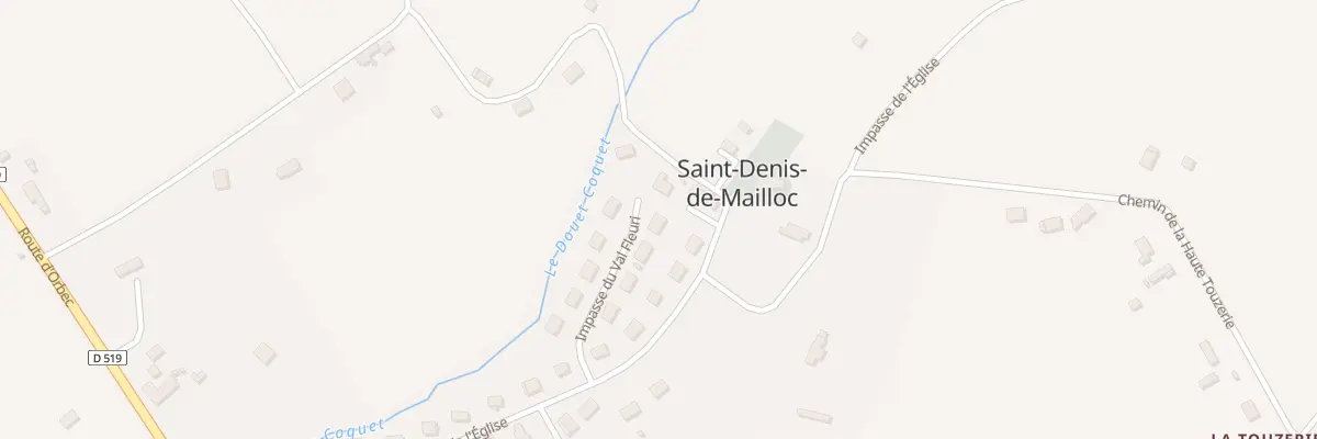 Plan du 10 Imp du Val Fleuri à Saint-Denis-de-Mailloc