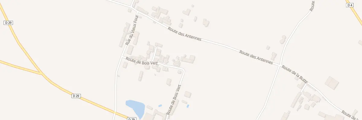 Plan du 17 Rte de Bois Vert à Champagné-Saint-Hilaire