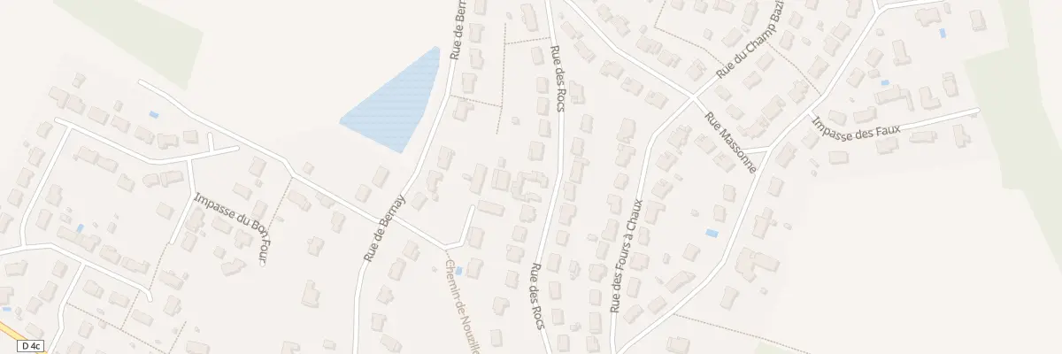 Plan du 11B Rue des Rocs à Iteuil
