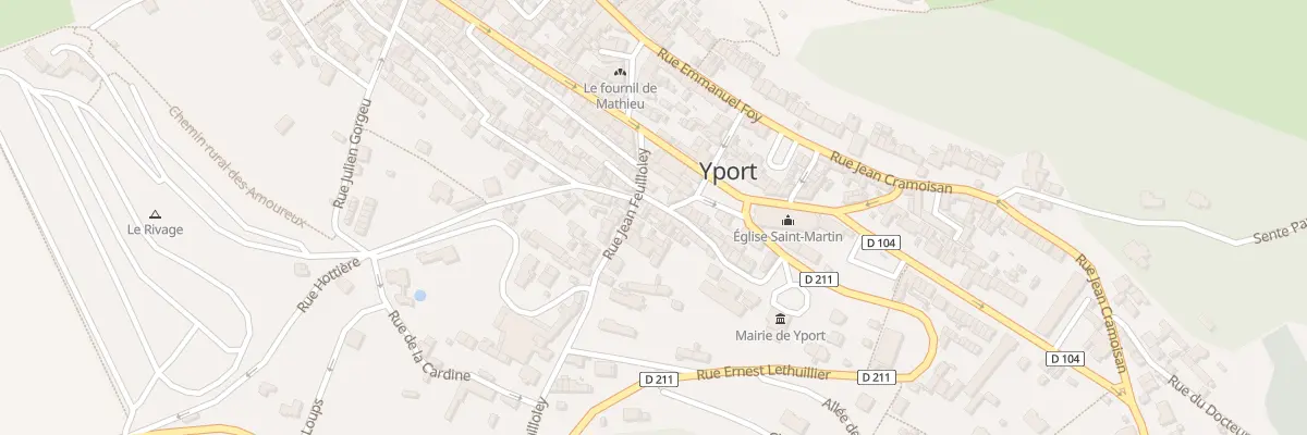 Plan du 5624 Imp du Puits Germain à Yport