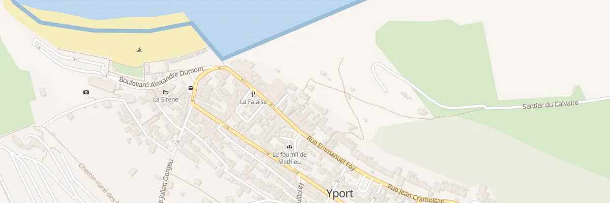 Plan du 5338 Rue Emmanuel Foy à Yport