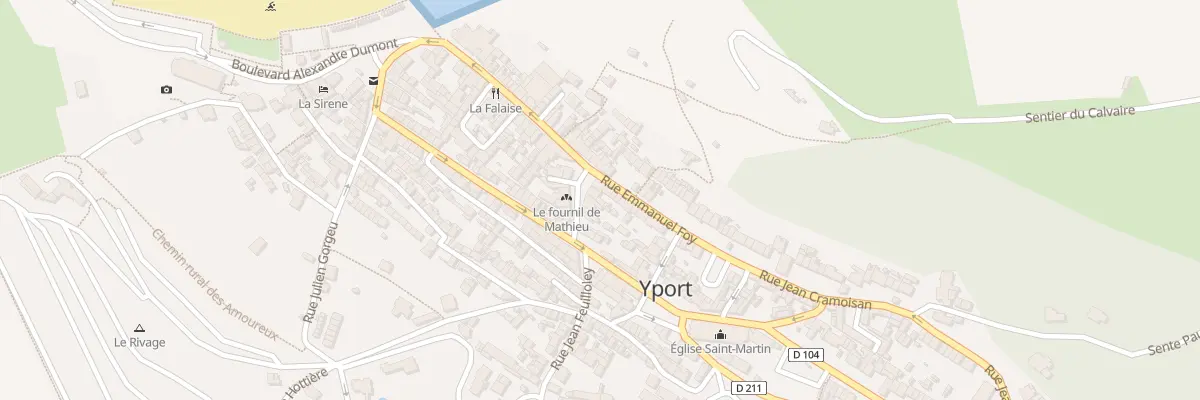 Plan du 3 Imp Jean Paul Laurens à Yport
