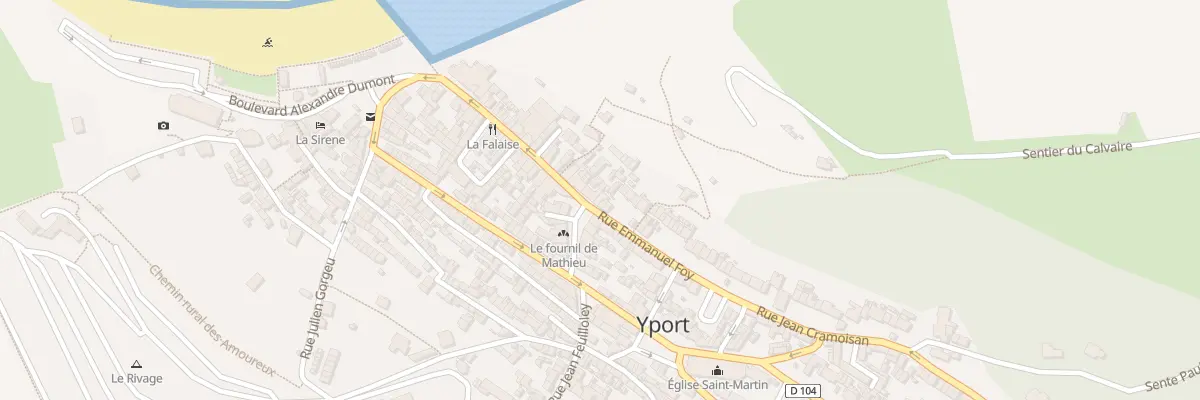 Plan du 71 Rue Emmanuel Foy à Yport