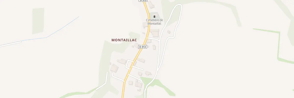 Plan du 1 Montaillac à Loubès-Bernac