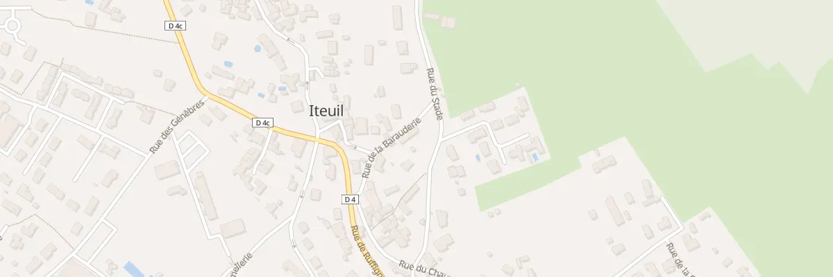 Plan du 7 Rue du Stade à Iteuil