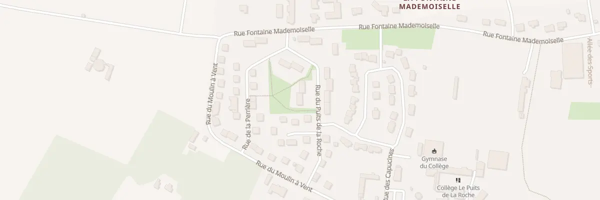 Plan du 7 Rue du Puits de la Roche à Richelieu