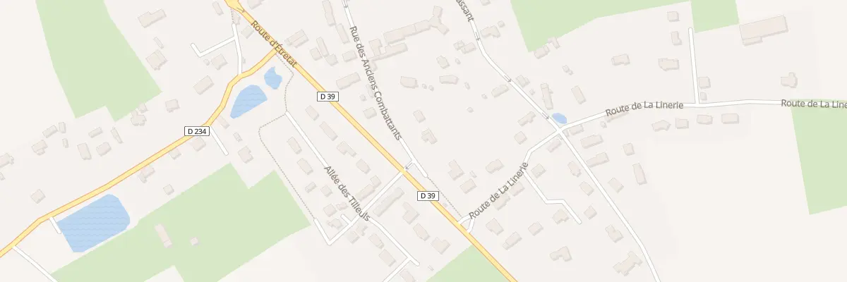 Plan du 231 Rue des Anciens Combattants à Étainhus