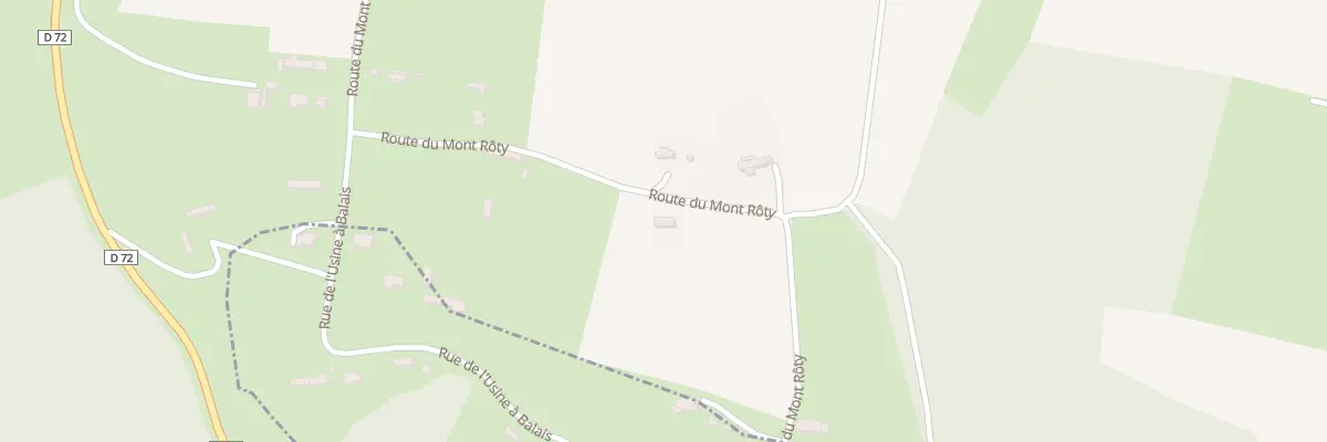 Plan du 1136 Le Mont Roti aux Loges