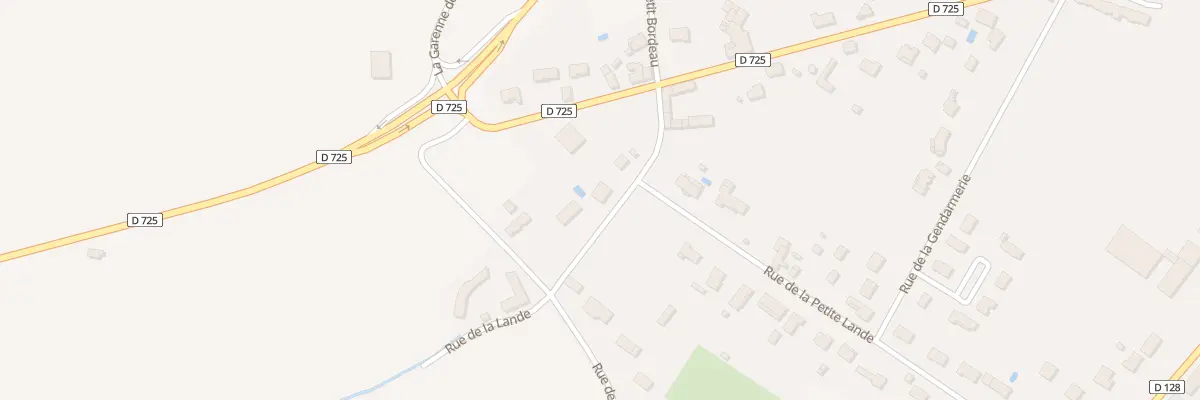 Plan du 4 Rue de la Petite Lande à Lencloître
