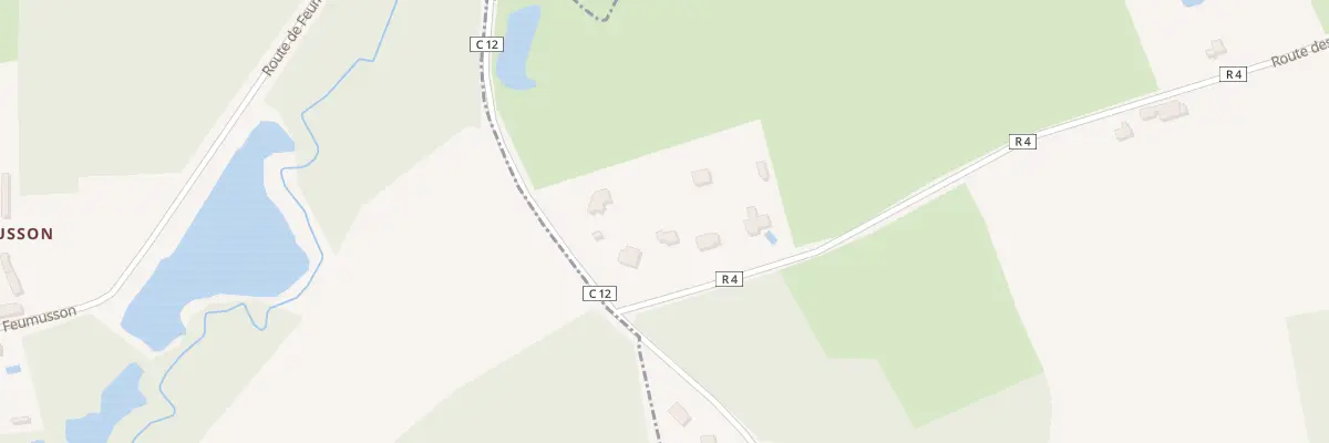 Plan du 1682 Rte des Picaudieres à Fatines