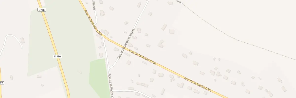 Plan du 1255 Rue de la Vieille Côte à Fiquefleur-Équainville
