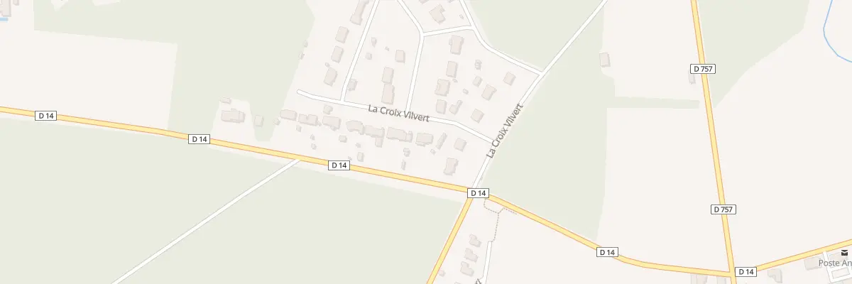 Plan du 6 La Croix Vilvert à Orches