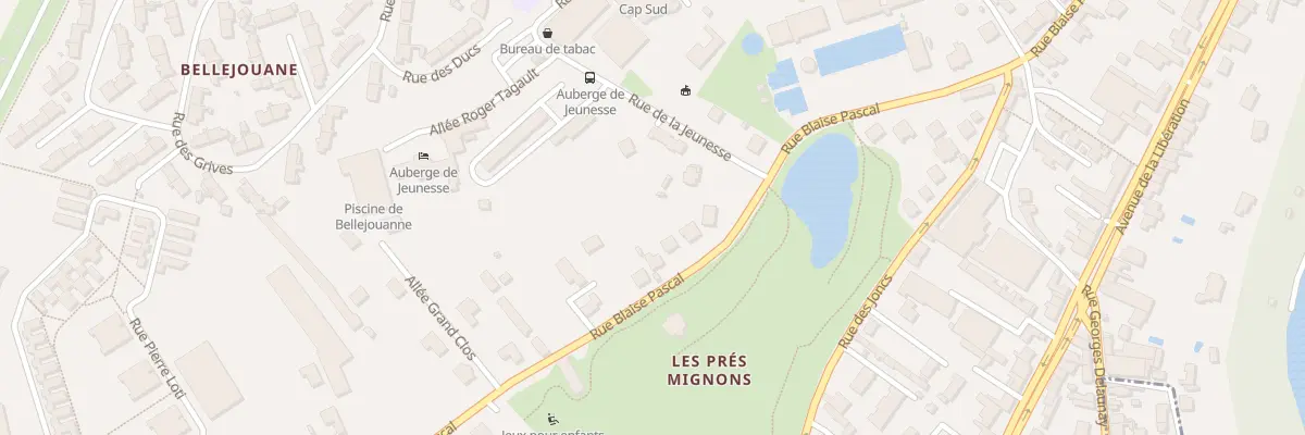 Plan du 110 Rue Blaise Pascal à Poitiers