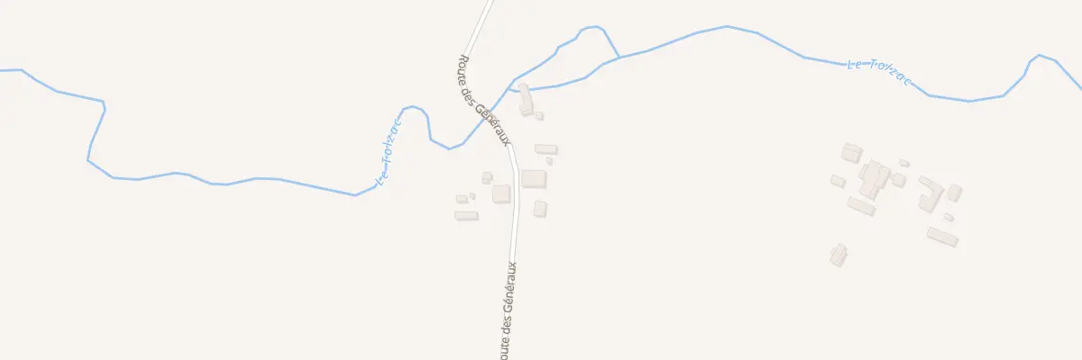 Plan de Aux Généraux à Fauillet
