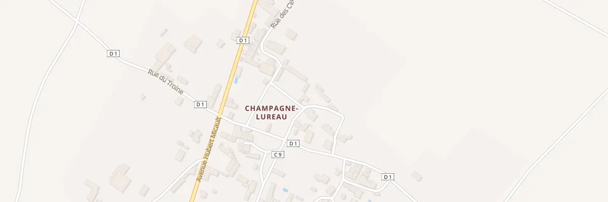 Plan du 8 Rue Andre Chénier à Savigné