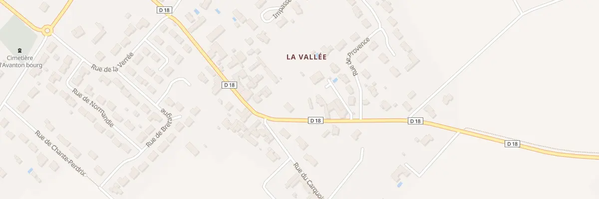 Plan du 32 Rue de la Vallée à Avanton