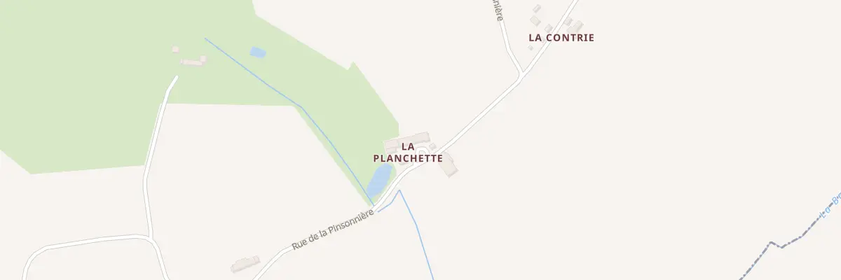 Plan du 18 La Planchette à Aunay-les-Bois