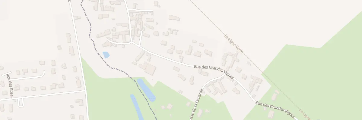 Plan du 49 Rue des Grandes Vignes à Doussay