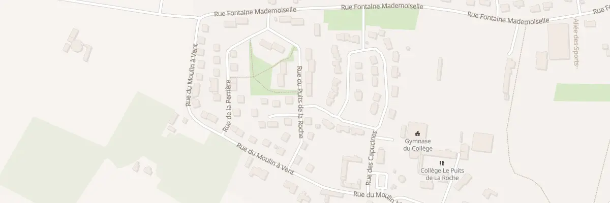 Plan du 14 Rue du Puits de la Roche à Richelieu