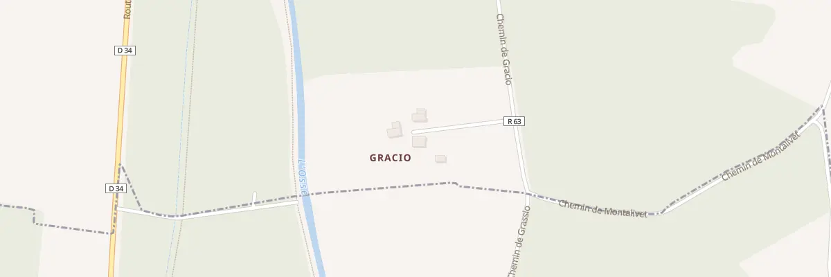 Plan du 6412 Au Chateau de Gracio à Roquebrune